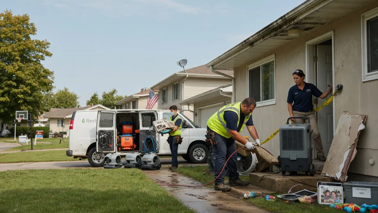 Water Damage Restoration in Mottville, NY near me
